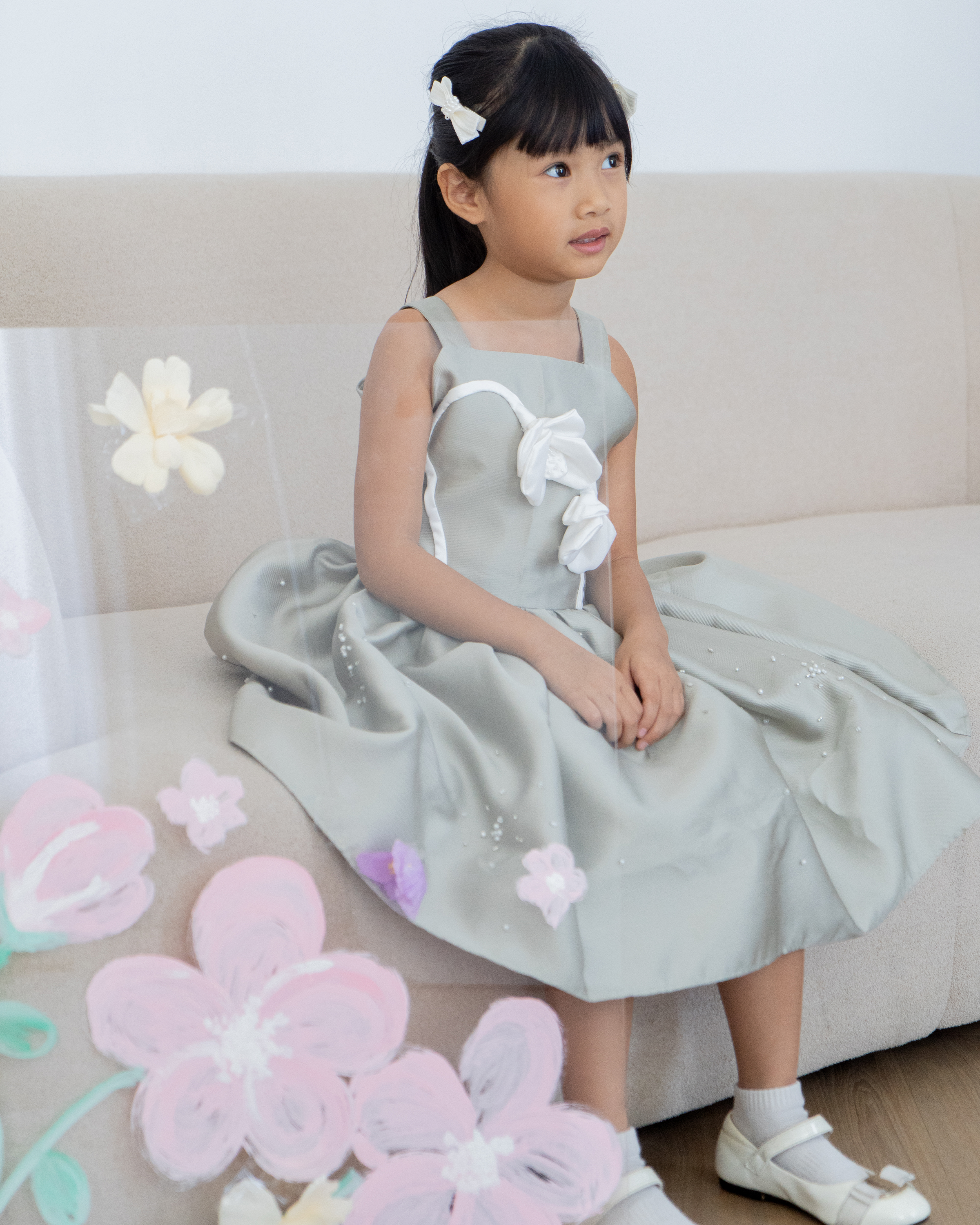 Olivia Dress Dress by Mini Lapluie thumbnail 3
