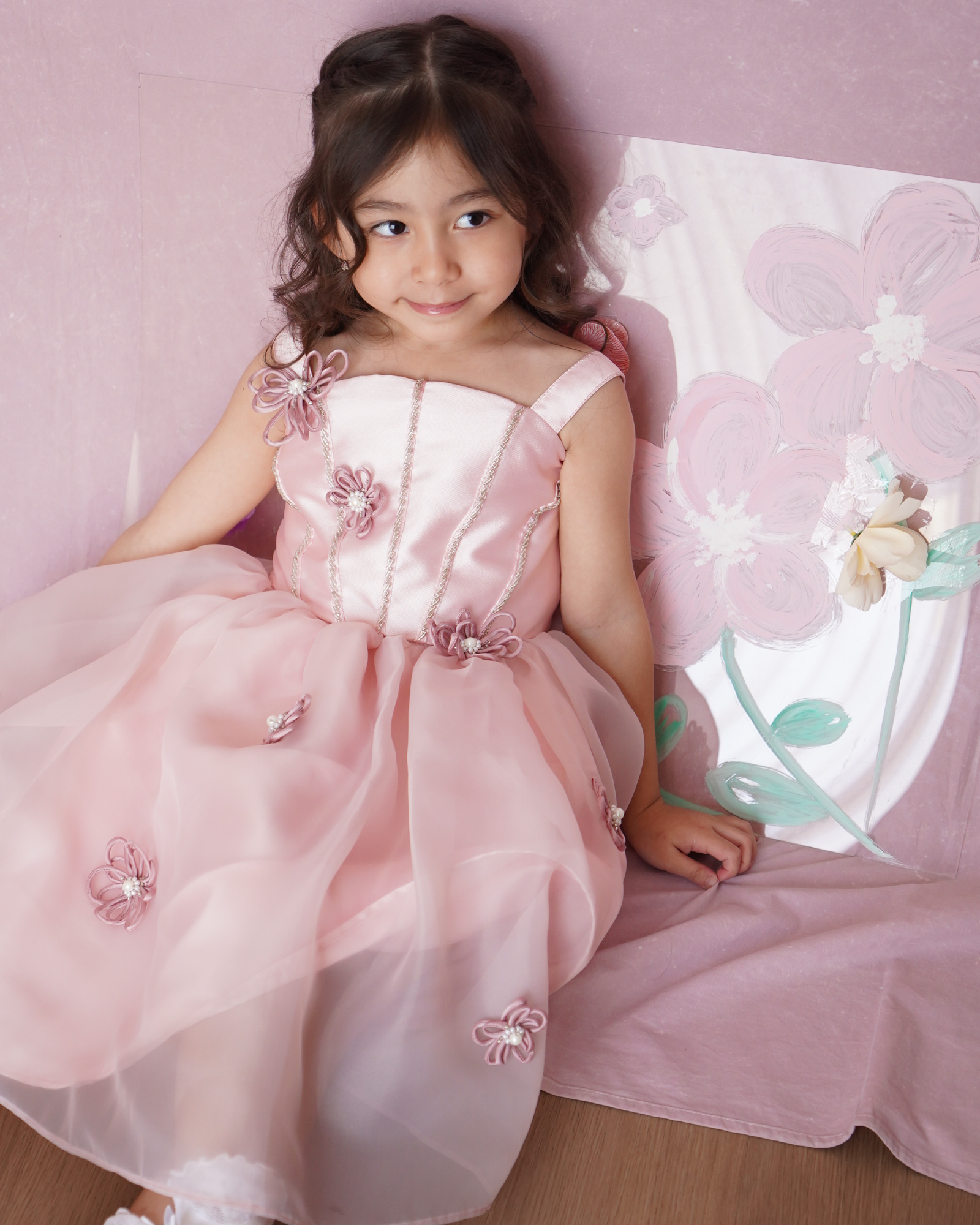 Rosalie Dress Dress by Mini Lapluie thumbnail 3